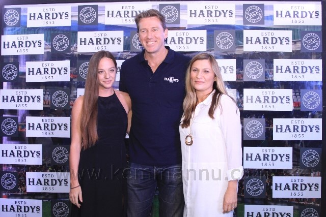 Glenn McGrath as Hardysâ€™ Brand Ambassador tours India with Sula Selections