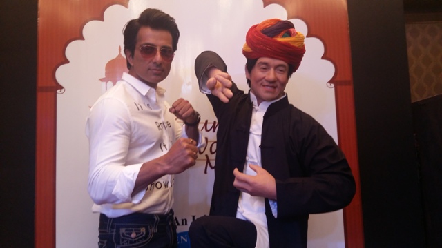 Jackie Chan Wax Figure Unveiled By Actor Sonu Sood For Nahargarh Fort Jaipur Wax Museum