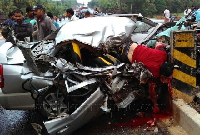 Two die in car-lorry collision near Kumta