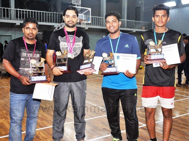 â€˜Mogaveers Helplineâ€™ organized fabulous Badminton Tourney at Mangala Indoor Stadium Mangalore