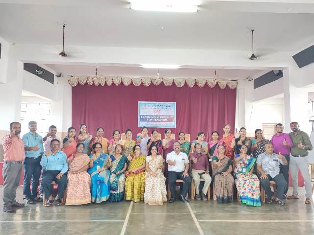 A Learning Symposium for Teachers of Milagres College, Kallianpur, in Udupi on 08th August, 2022.