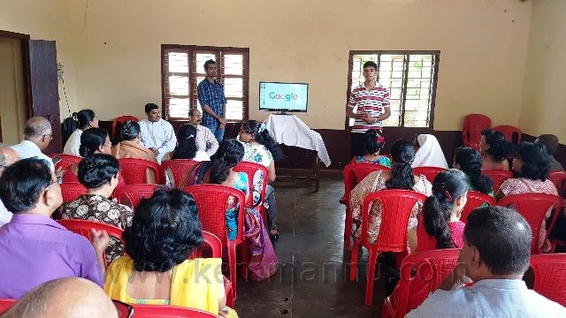 Basic computer and internet training programme held at Mount Rosary, Kallinapur