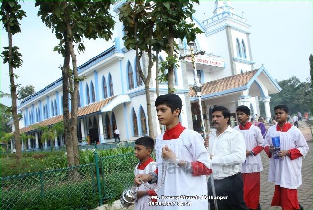 THE FEAST OF THE NATIVITY OF MARY at Mount Rosary, Kallianpur