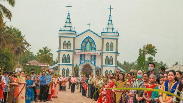 Photo Album - Palm Sunday - Mount Rosary Kallianpur