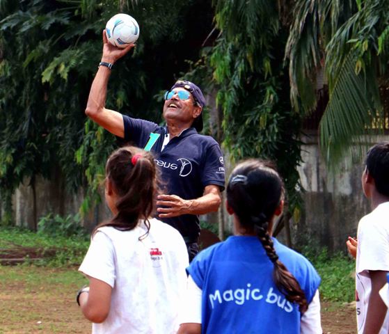 Kapil Dev and Sonam Kapoor inspire youngsters at Magic Bus activity based session!