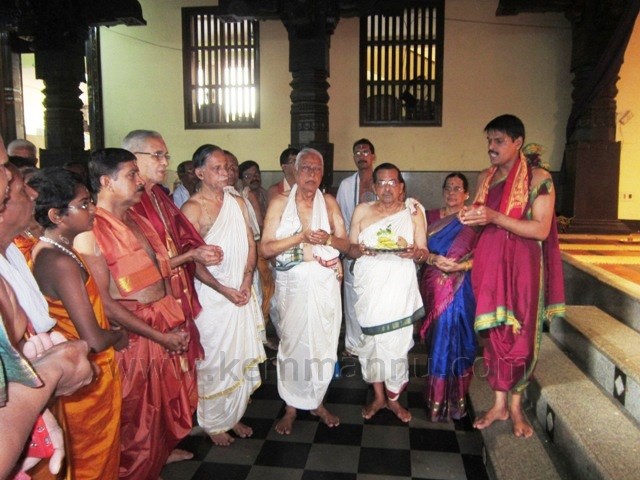 Om Om Namo Narayana Om - divine Naama Japa Yagna by Udupi District Brahmana MahaSabha(R) at Sree Krishna Temple Udupi.