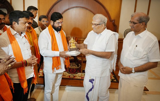 ಧರ್ಮಸ್ಥಳಕ್ಕೆ ಭೇಟಿಯಿತ್ತ ಮಹಾರಾಷ್ಟ್ರ ಮುಖ್ಯಮಂತ್ರಿ ಏಕನಾಥ್ ಶಿಂಧೆ