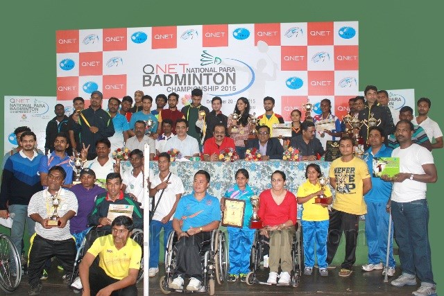 QNET Hosts National Para Badminton Championship 2015 -Continues its drive for Sports