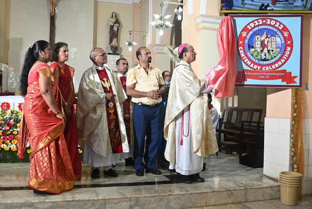 Inauguration of  the Centenary year  of pangla/Shankerpura parish, Udupi