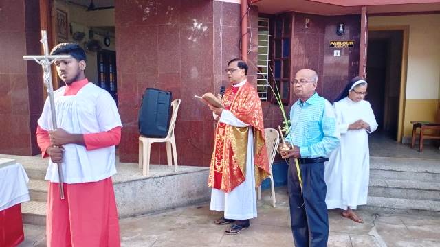 Palm Sunday Celebrations at Kemmannu Church.