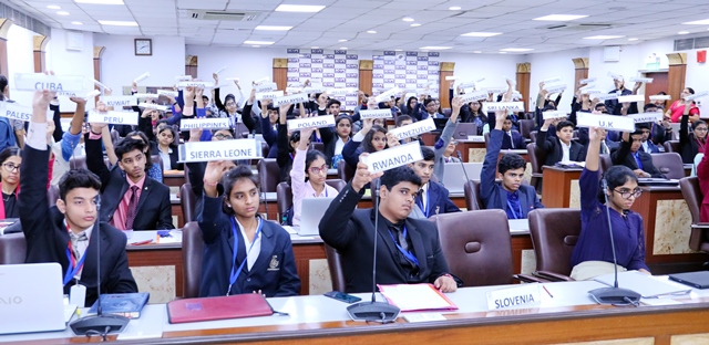 Ryan International Group of Schools hosts the Indian Model United Nations Conference 2019