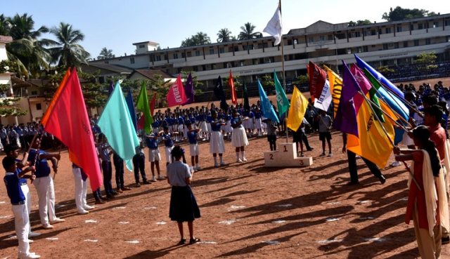 Udupi:  St. John Academy Shankerpura Annual Sports Event begins with Sports Flag Hoisting Ceremony