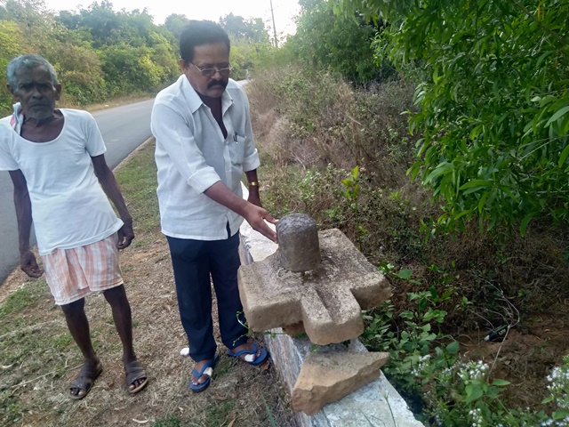 ಹಾವಂಜೆ ಗ್ರಾಮದ ಮುಗ್ಗೇರಿಯ ಬಳಿ ಶಿವಲಿಂಗ ಪತ್ತೆ