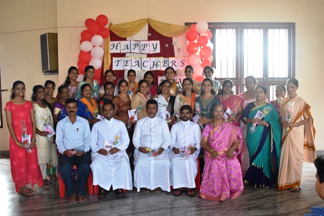 YCS Mother Of God Church, Shakthinagar Teachers Day Celebration