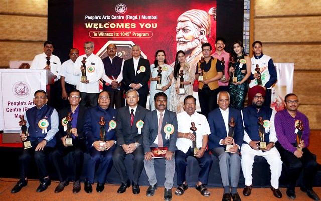 Vaman N.Holla Honoured with Chatrapati Shivaji Award-2023