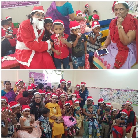 Christmas was celebrated by WE Members around Navi Mumbai