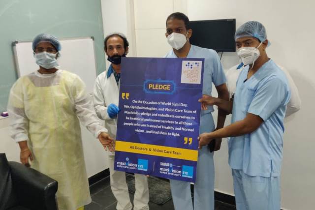 “Vision First” Campaign on world sight day “Vision First” Campaign on world sight day