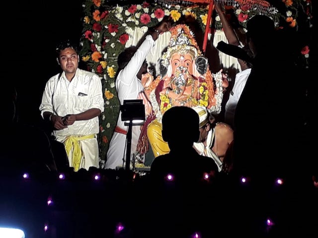 Kemmannu: Thonse Sarvajanika Ganesha Idol immersed.