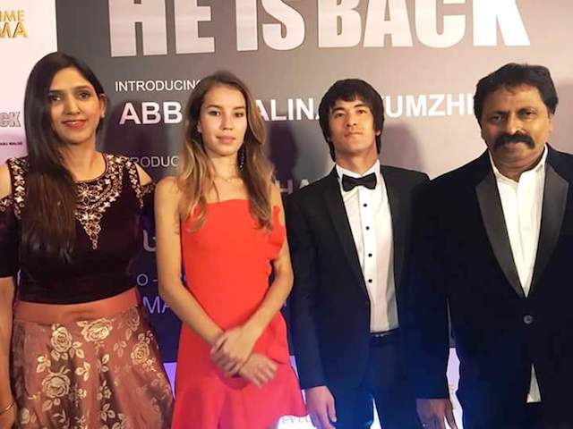 Grand launch of martial arts exponent Chitah Yajnesh Shetty’s Hollywood film titled ‘He is Back’ in Dubai