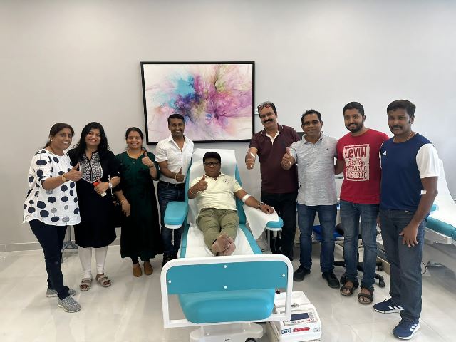 UAE GANIGA FAMILY CONCLUDED BLOOD DONATION CAMPAIGN IN DUBAI