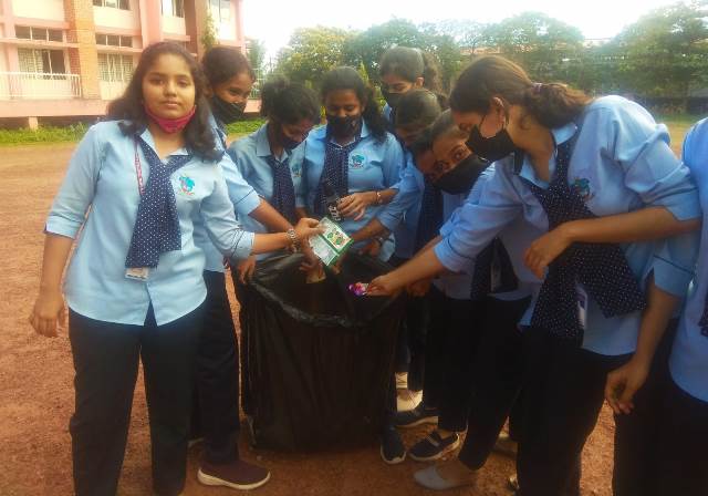 Cleanliness Week at St Agnes PU College