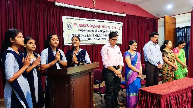 ಸಂತ ಮೇರಿ ಮಹಾವಿದ್ಯಾಲಯ ಶಿರ್ವದಲ್ಲಿ ವೆಬ್ ಅಭಿವೃದ್ಧಿ ಕಾರ್ಯಗಾರ ಸಂತ ಮೇರಿ ಮಹಾವಿದ್ಯಾಲಯ ಶಿರ್ವದಲ್ಲಿ ವೆಬ್ ಅಭಿವೃದ್ಧಿ ಕಾರ್ಯಗಾರ