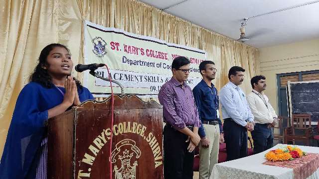 Shirva: Department of Computer Science organised PLACEMENT  SKILL and TRAINING PROGRAMME