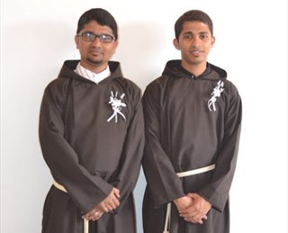 Two Capuchin Brothers pronounced their Final Profession at Holy Family Church, Bramhavar
