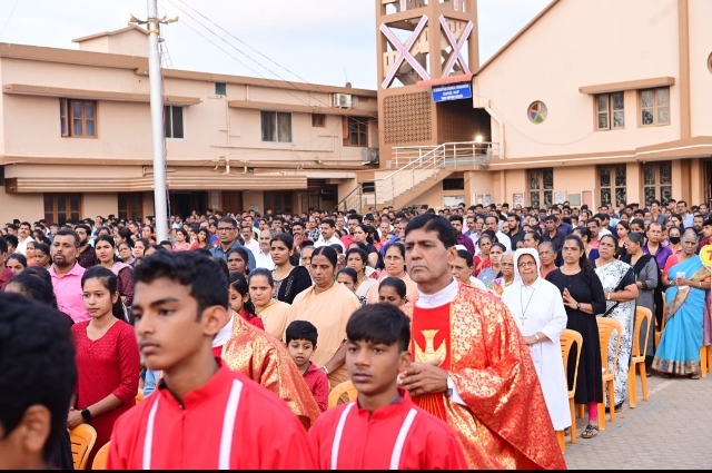Good Friday at St Sebastian Church, Permannur