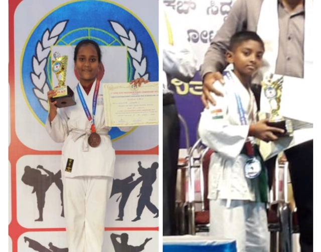 Holy Redeemer School, Belthangady wins many prizes in Karate Championship