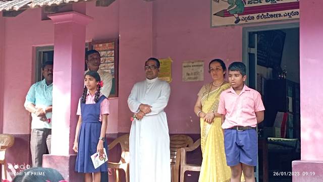 ‘Republic Day 2023’ celebrations in Maryknoll School Hosala Barkur. ‘Republic Day 2023’ celebrations in Maryknoll School Hosala Barkur.