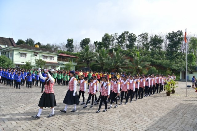 Celebration of 75th Independence Day at Holy Redeemer Educational Institution