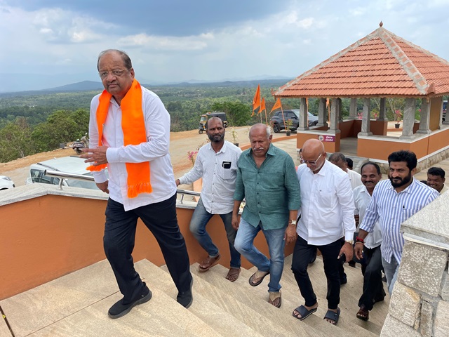 ಕಾರ್ಕಳ ಬೈಲೂರು ; ಪರಶುರಾಮ್ ಥಿüೀಮ್ ಪಾರ್ಕ್‍ಗೆ  ಸಂಸದ  ಗೋಪಾಲ ಸಿ.ಶೆಟ್ಟಿ ಭೇಟಿ