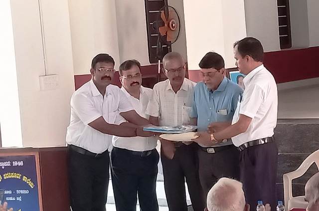 Sankadi Karunakar Shetty elected as President of NJC Old Students Association (Regd) Barkur.
