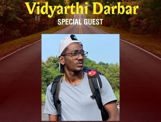 Vidyarthi Durbar at Milagres College, Kallianpur, Had a unique Guest in ‘Harshendra – the solo walker….’