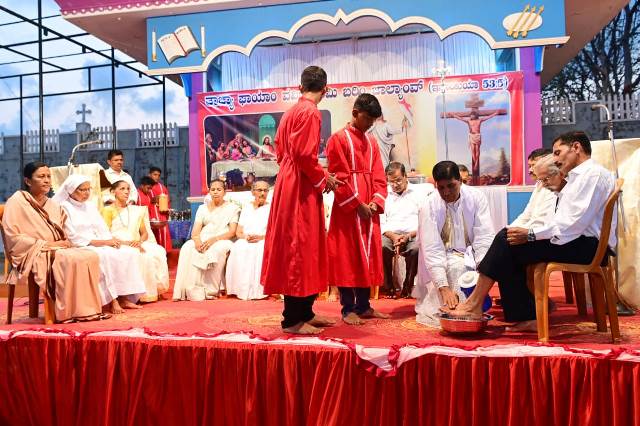 Maundy Thursday at St Sebastian Church,Permannur