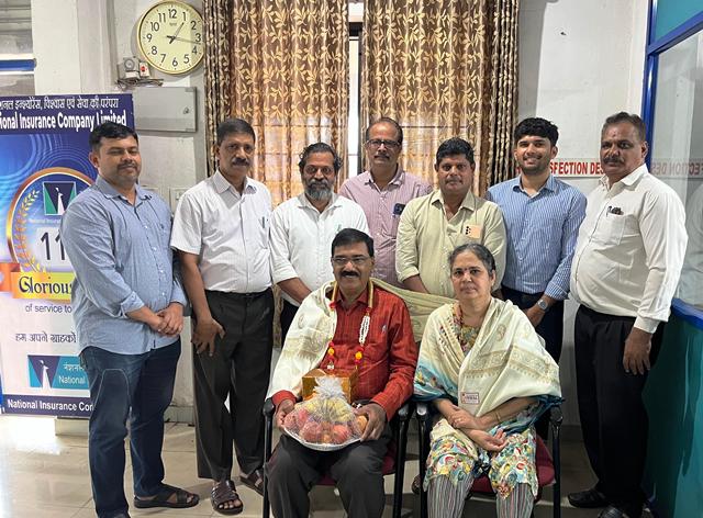 IIISLA Udupi unit felicitated Mr. Narasimha Pai, NIC, Udupi IIISLA Udupi unit felicitated Mr. Narasimha Pai, NIC, Udupi