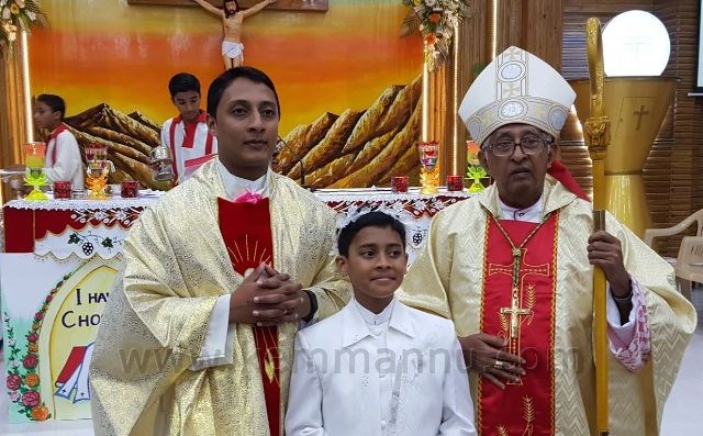 Kemmannite Br. Romel Saldanha ordained at Jaipur Diocese.