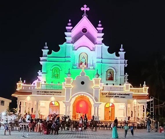 Sastan St. Thomas Church ready for Inauguration Today - St Thomas the Apostle of India.