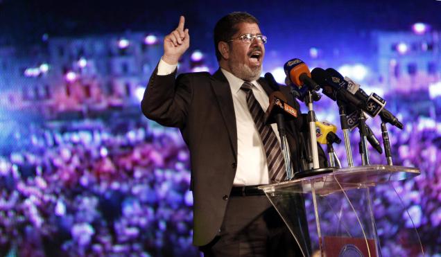 Brotherhoodâ€™s Morsy wins Egypt Presidential vote