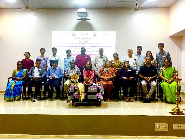Leadership development training workshop at Milagres College, Kallianpur, Udupi.