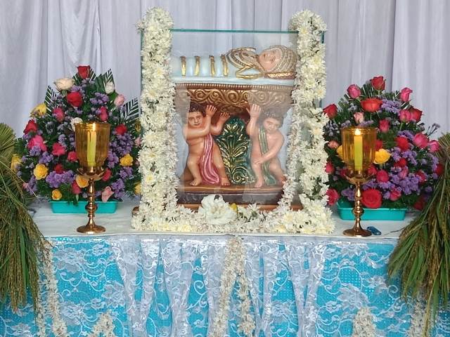 Monthi Festh,  Birthday Day of Mary the Mother God celebrated at,  Mount Rosary Church, Santhekatte