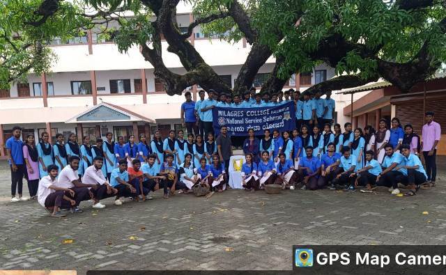 Gandhi Jayanthi College Campus Cleaning Program