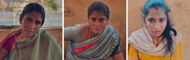 Padubidri : Three women from Tamilnadu arrested for stealing a gold chain from the neck of old woman Padubidri : Three women from Tamilnadu arrested for stealing a gold chain from the neck of old woman