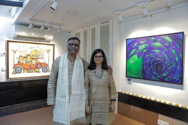 The Family Canvas: How Dhimant and Kavya Vyas Are Redefining Art Through Generational Collaboration