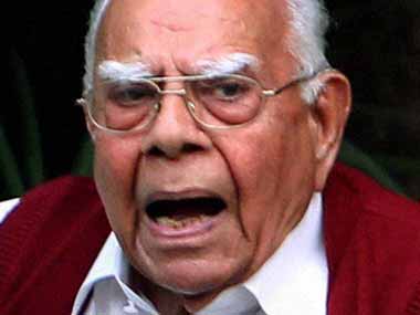 My diminishing respect for you ends now: Ram Jethmalani ’breaks up’ with Modi