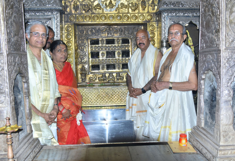 ಶ್ರೀಕೃಷ್ಣಮಠಕ್ಕೆ,ಕರ್ನಾಟಕ ಉಪಲೋಕಾಯುಕ್ತರಾದ ನ್ಯಾಯಮೂರ್ತಿ ಕೆ.ಎನ್.ಫಣೀಂದ್ರ