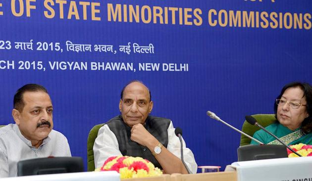 Is conversion necessary for social work, asks Rajnath
