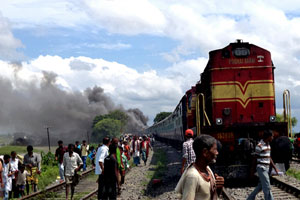 Bihar train accident: 37 killed as Rajyarani Express runs over pilgrims