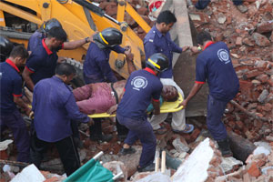 11 killed, 40 feared trapped in Vadodara twin building collapse; Modi orders probe